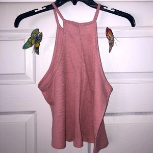 Forever 21 Mauve Pink Halter Top